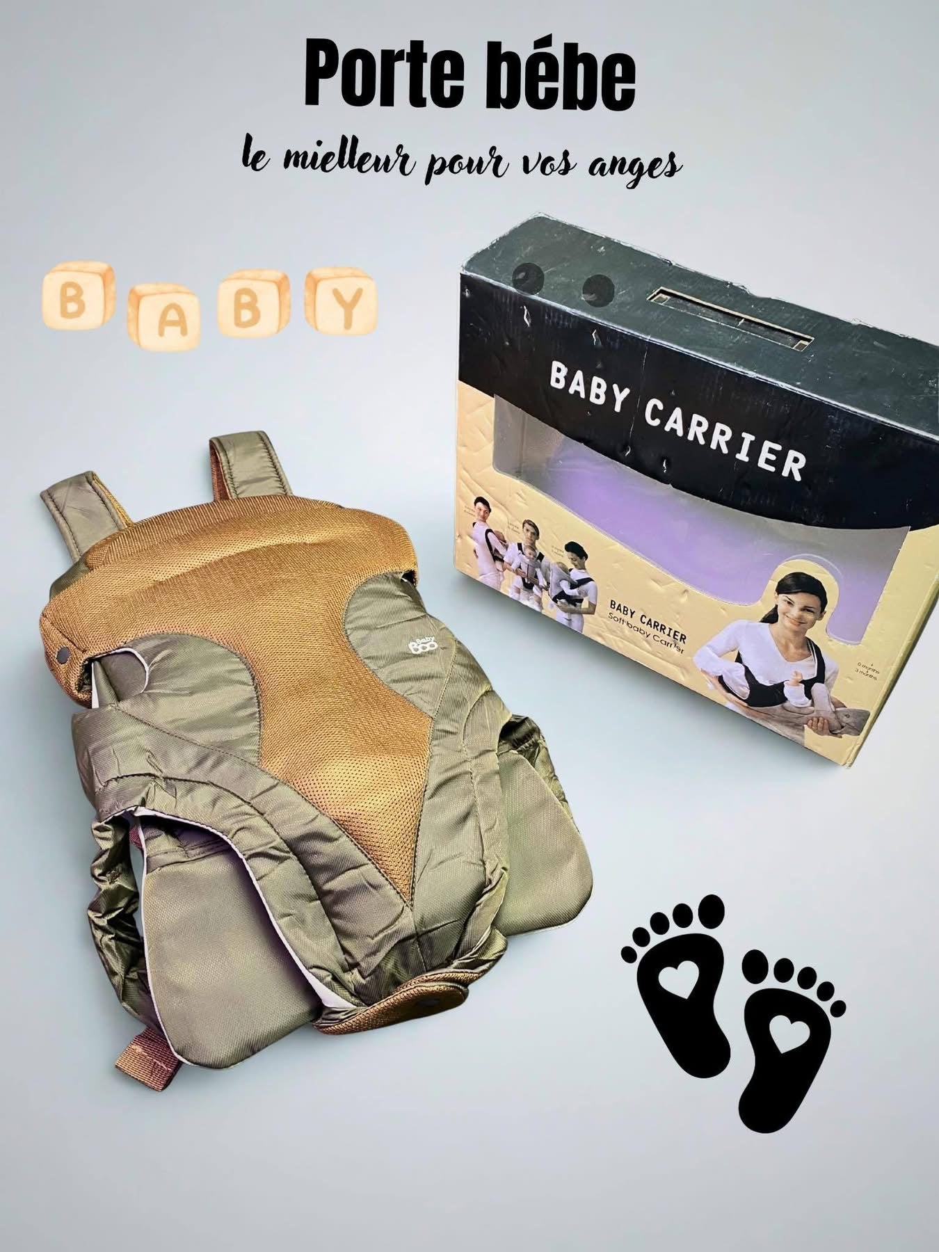 حمالة الأطفال “Baby Carrier” - أفضل رفيق لك ولطفلك 👶
